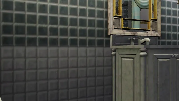 因為主色是灰,所以潔具都配合用了。