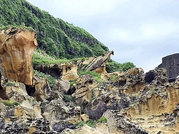 黑鳶岩。順帶一提，黑鳶也是基隆市鳥喔！