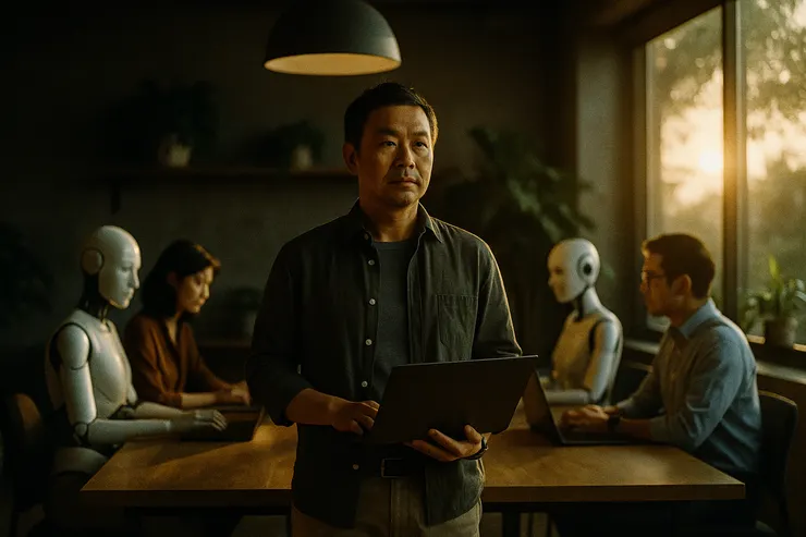 AI時代的部門主管不只是個引導者，更是一個引領者，把團隊裡的每個成員串連起來引領前行。