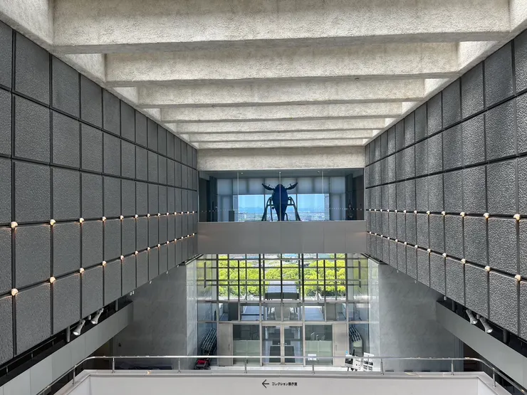 View of the third floor of the Museum of Fine Arts