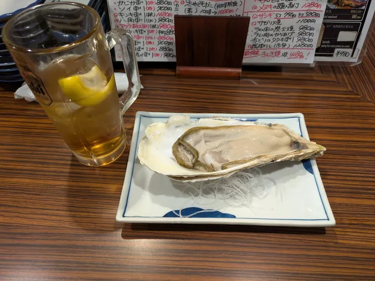 厚岸產 生牡蠣 (生カキ)