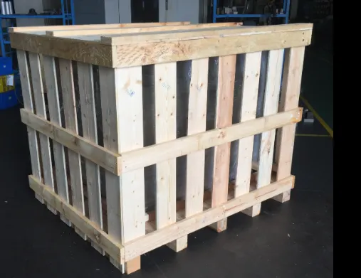 木條箱,可以看到裡面的內容物