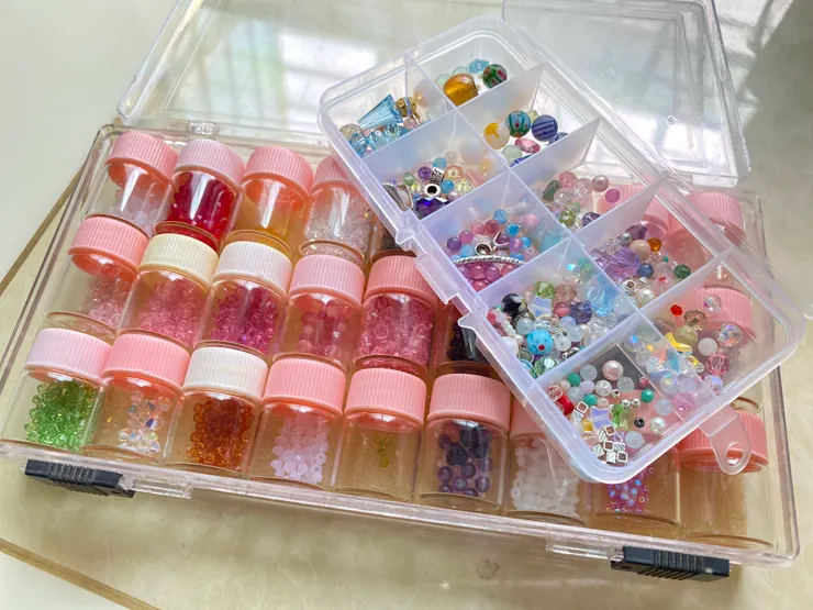 我的各式串珠材料