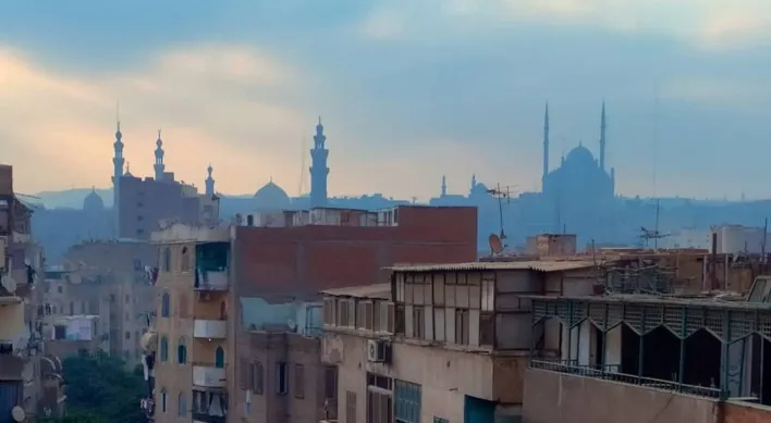 千塔之城開羅的寧靜早晨(圖片來源:Taha Abeed instagram)