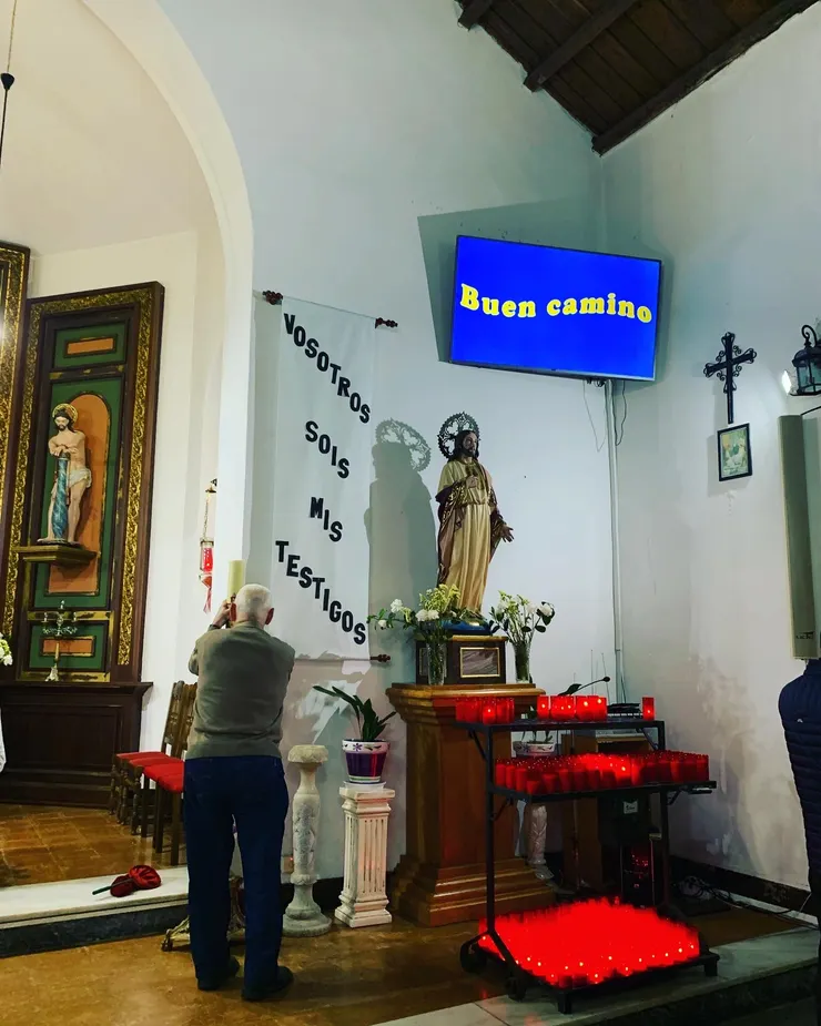 圖三：朝聖者彌撒