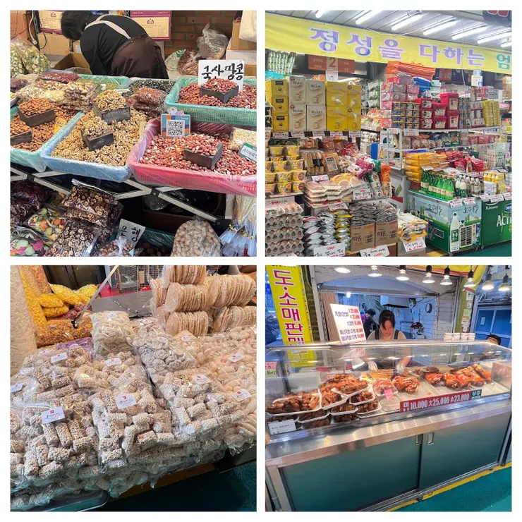 望遠傳統市場販售食物跟台灣大同小異