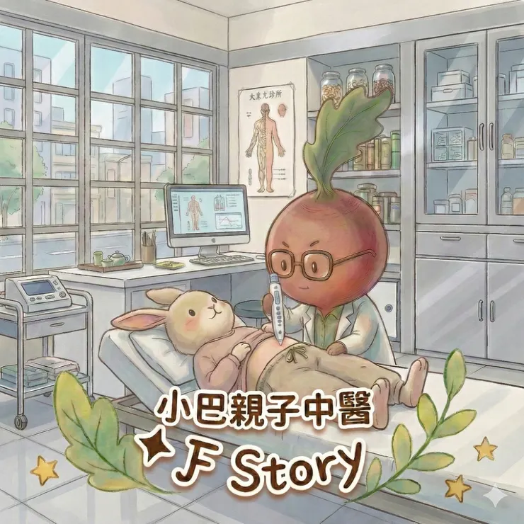 小巴親子中醫雷射針灸示意圖