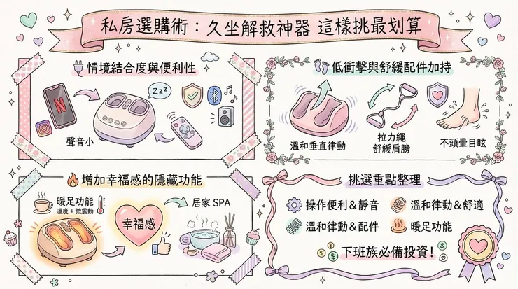 私房選購術：久坐解救神器 這樣挑最划算