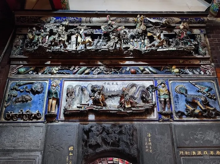 交趾陶及浮雕工藝(圖片截圖於網路)