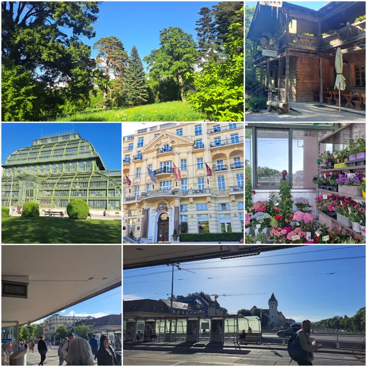 大溫室要門票..兩側是森林步道走起來很舒服..一路回到了輕軌站..當個悠哉的當地人..哈