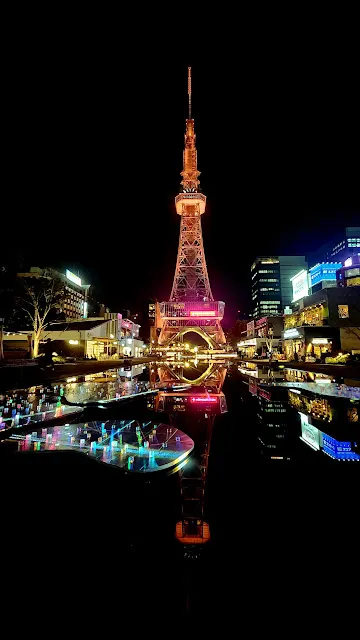 超級難照好的名古屋電視塔