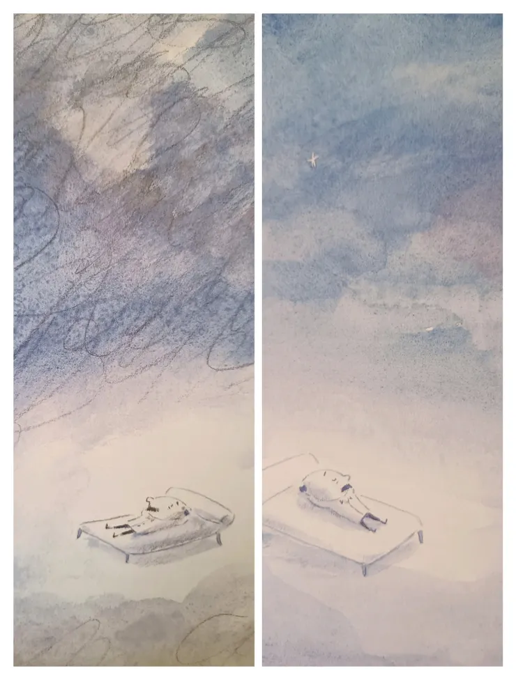 前後蝴蝶頁的小插圖