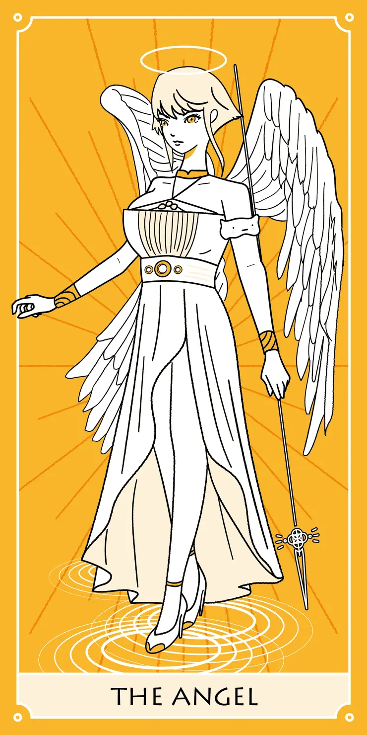 Inktober Day16+19:ANGEL+PLUMP