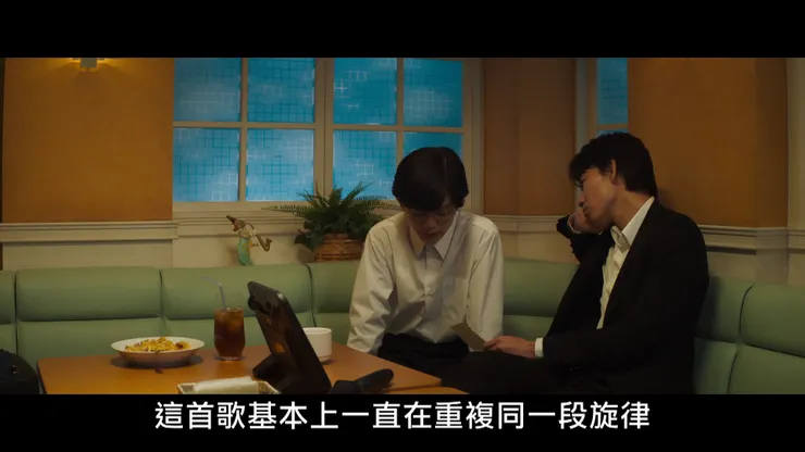 狂兒的行為有自己的界線,眼神最能傳達他對聰實的情感變化