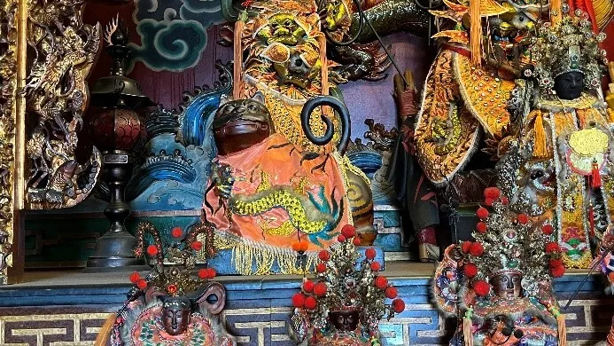 翹尾的黑虎將軍（圖片截圖於網路）