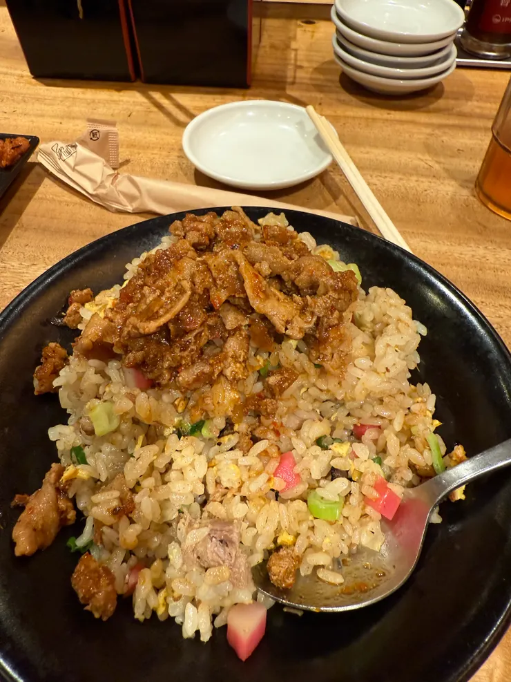 好吃的一風堂札幌限定炒飯