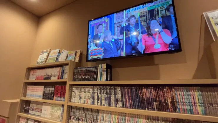 一整面的漫畫,你想的到這裡應該都有!