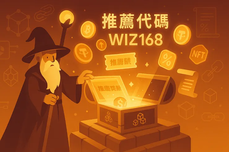 註冊Bitget填WIZ168享20%手續費折扣