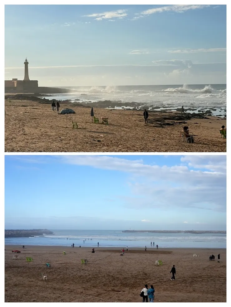 休閒活動看海放空