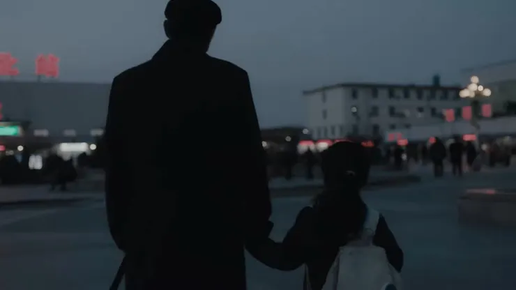 爺爺帶孫子私奔時。