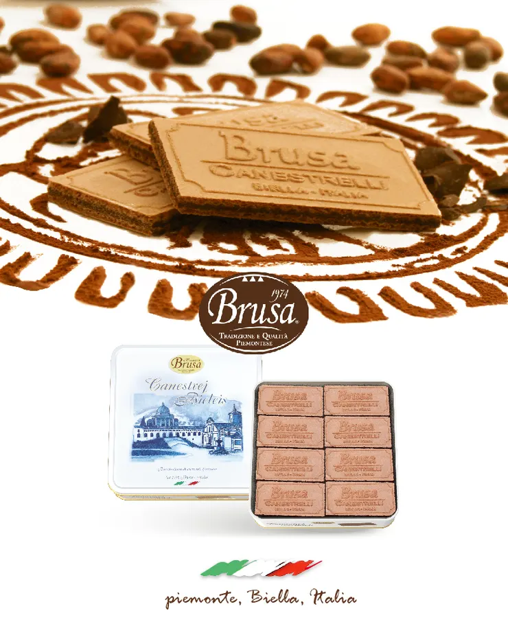 Brusa Canestrej 巧克力夾心餅乾