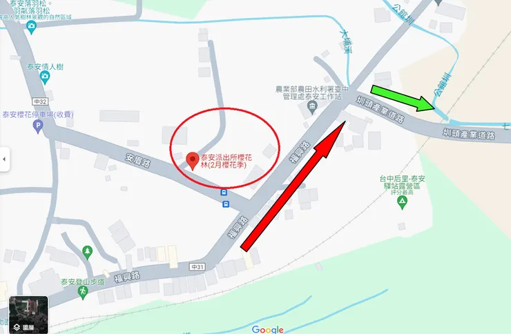 來源 Google 地圖