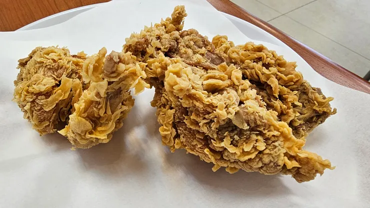 兩塊原味炸雞!