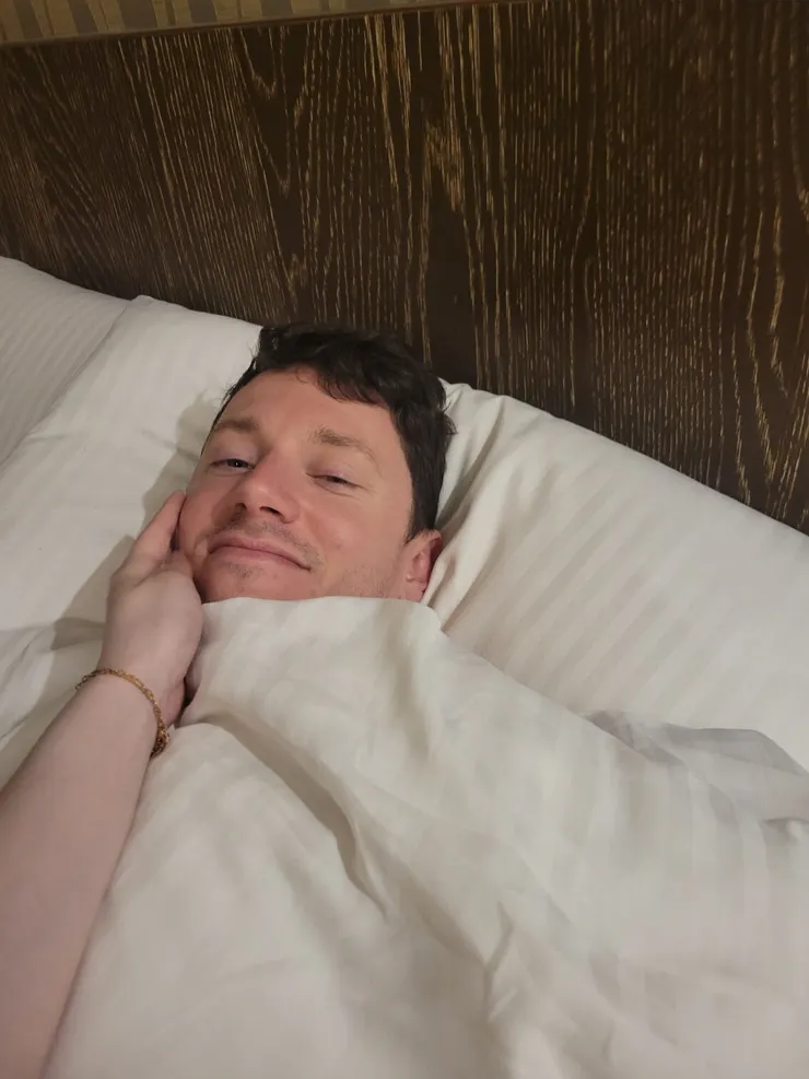 我最喜歡這樣輕輕撫摸他了