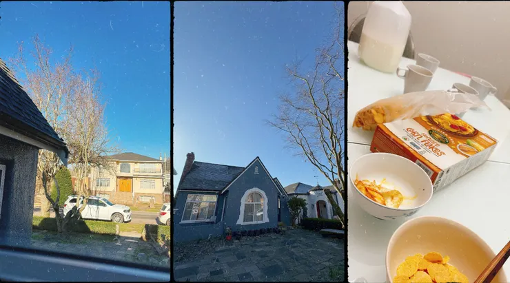 客廳窗景｜民宿外觀｜簡單卻暖心的早餐