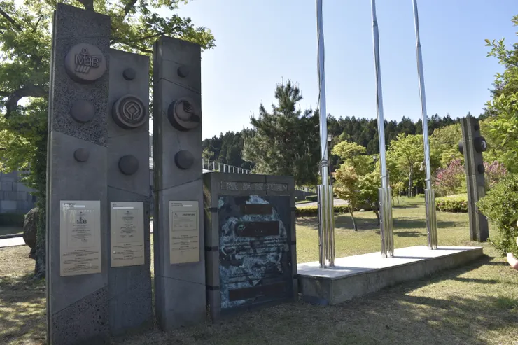 從入口意象可以看出，作為唯一的UNESCO三冠王，濟州人民引以為傲。