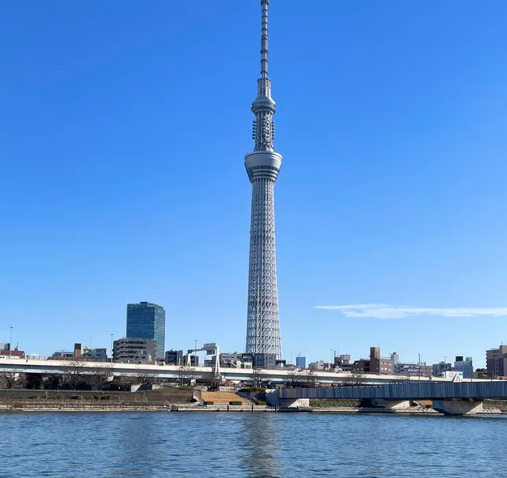 在台東區走到哪都看得到的晴空塔