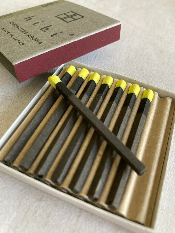 很有質感的火柴棒！