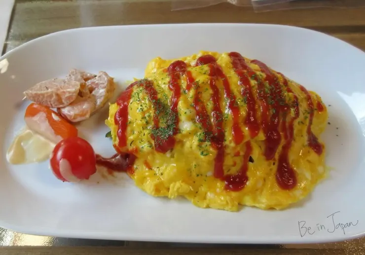 Cafe&Space 千里House&nbsp;蛋包飯！