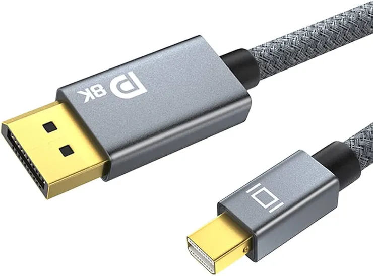 Displayport 和 Mini Displayport 的尺寸差異