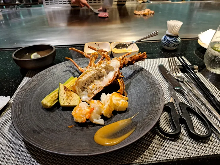 七彩龍蝦,比起波士頓還是有差