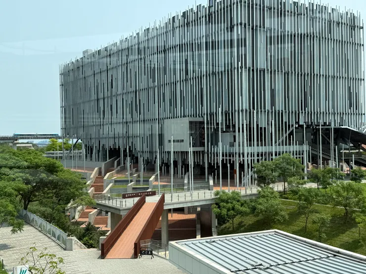 新北美術館。照片拍攝於2026.4.8