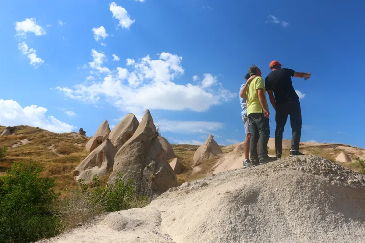 Uçhisar Castle，攝影於Cappadocia, Turkey 2023