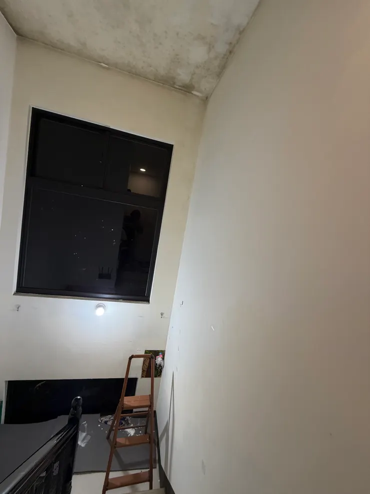 老公去年說願意處理的天花板，躺在那邊變成我的眼中釘，我趁他尾牙，靠自己改變我的天空