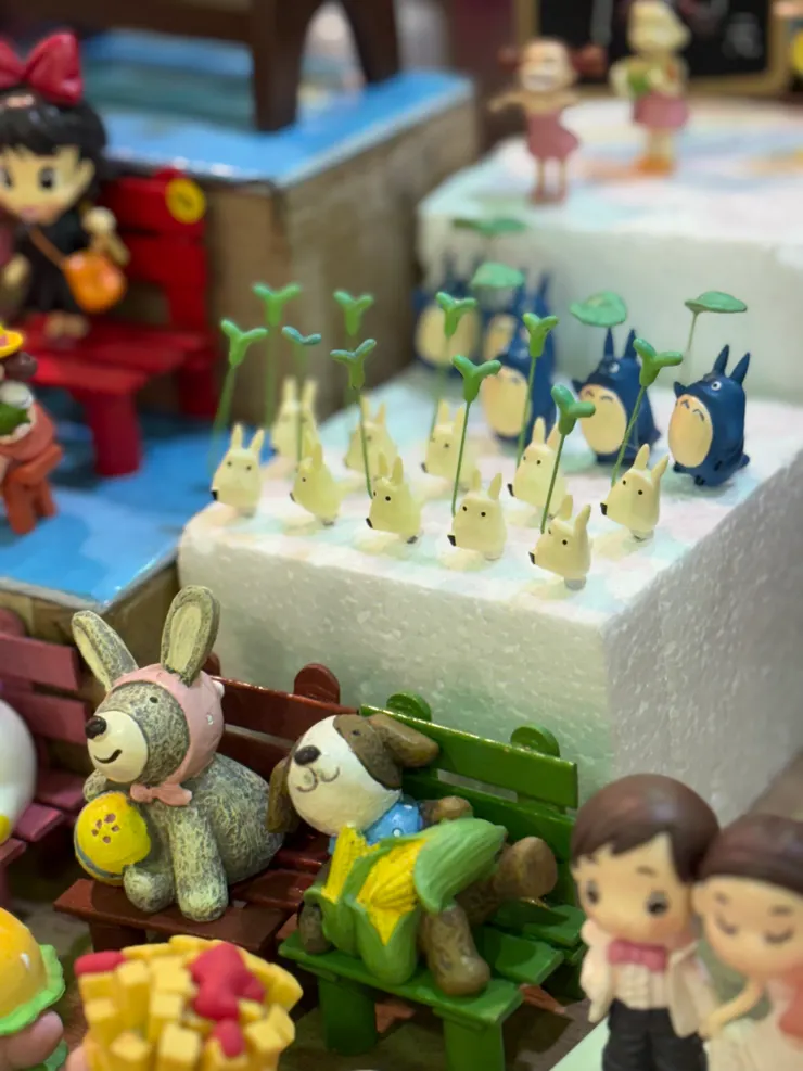 佈置盆栽的小物