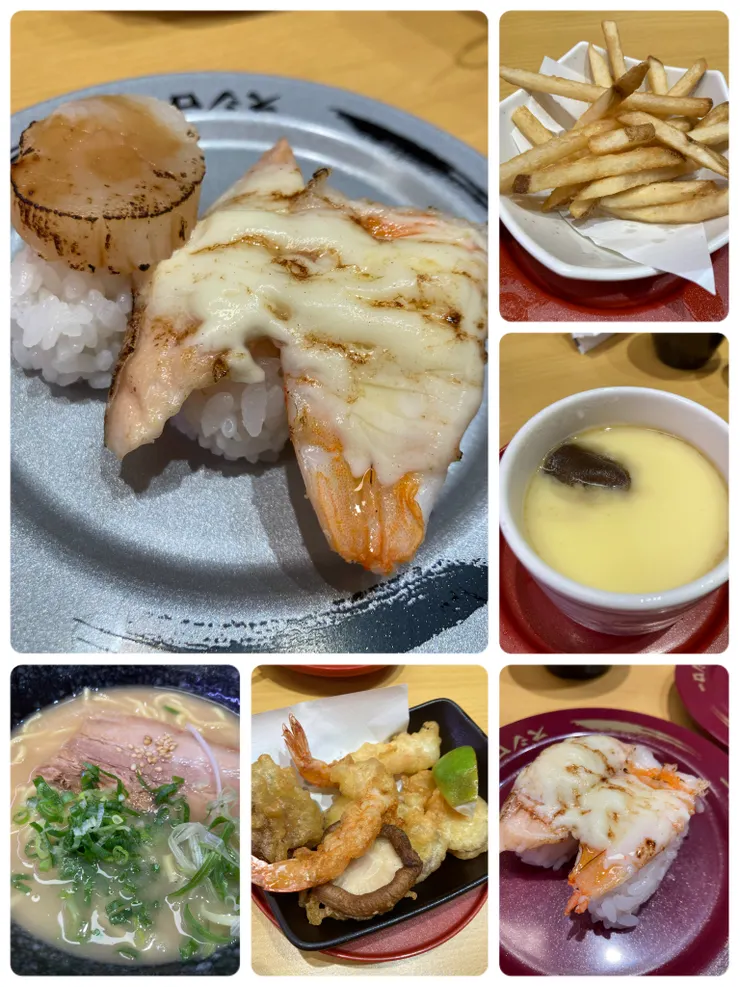 茶碗蒸、拉麵、炸物也都吃看看！