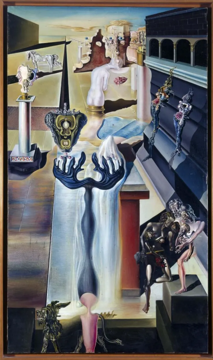 1929/32年《看不見的男人》(圖片來源:蘇菲亞王妃藝術中心官網)