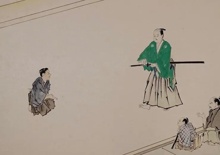 圖片出處：福島縣立博物館藏《日新館教授之図》 