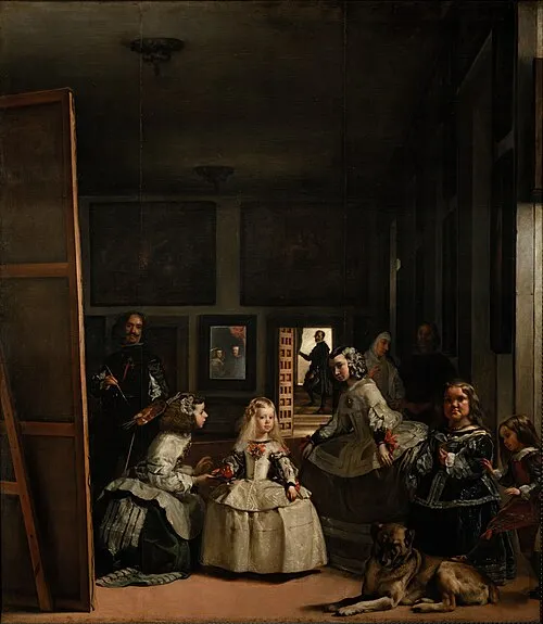 Velázquez的鉅著〈宮女（Las Meninas）〉