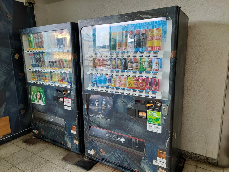 丹寧風販賣機