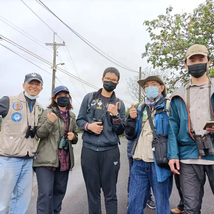 2022.2.20 在三芝第一次參加鳥會賞鳥活動