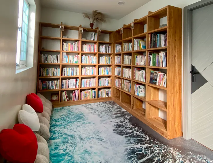 ▲ 地方青年藝術家黃日楓的空拍作品