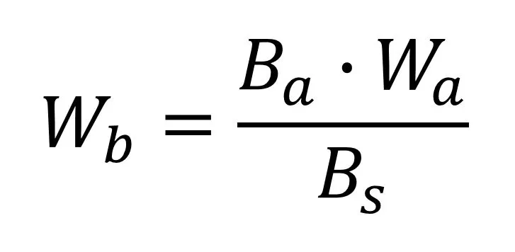 靴部總寬度數學關係式