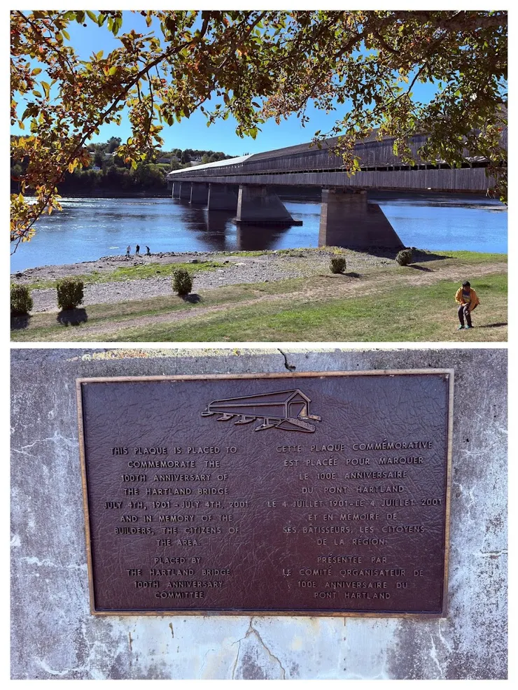 哈特蘭廊橋1980年被列入加拿大國家歷史文物