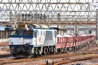 午後從笠寺出發的石斗列車(攝影地位置)