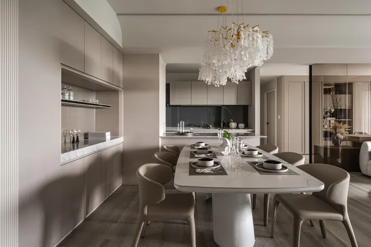 (作品呈現：鼎宇森林之星D1-從森林走出來的溫馨美屋，在都會公園打造自己的美乃滋宅｜藝瓦高雄室內設計)